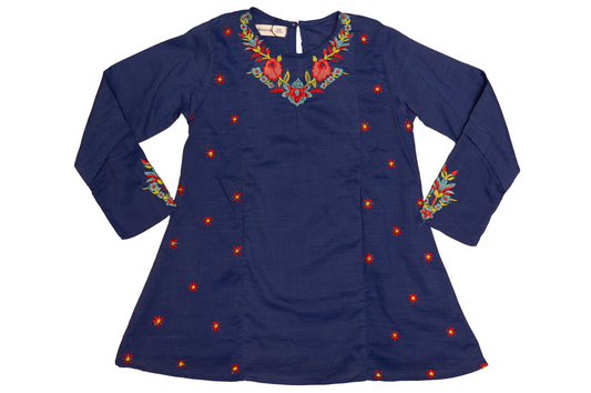 Floral Fusion Kurti